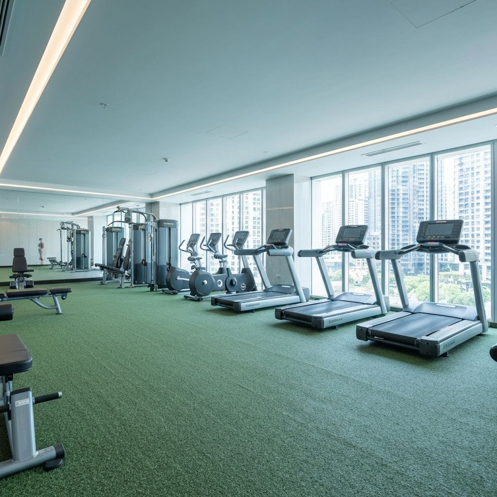 Condomínios com Áreas Fitness - Academia condominial moderna